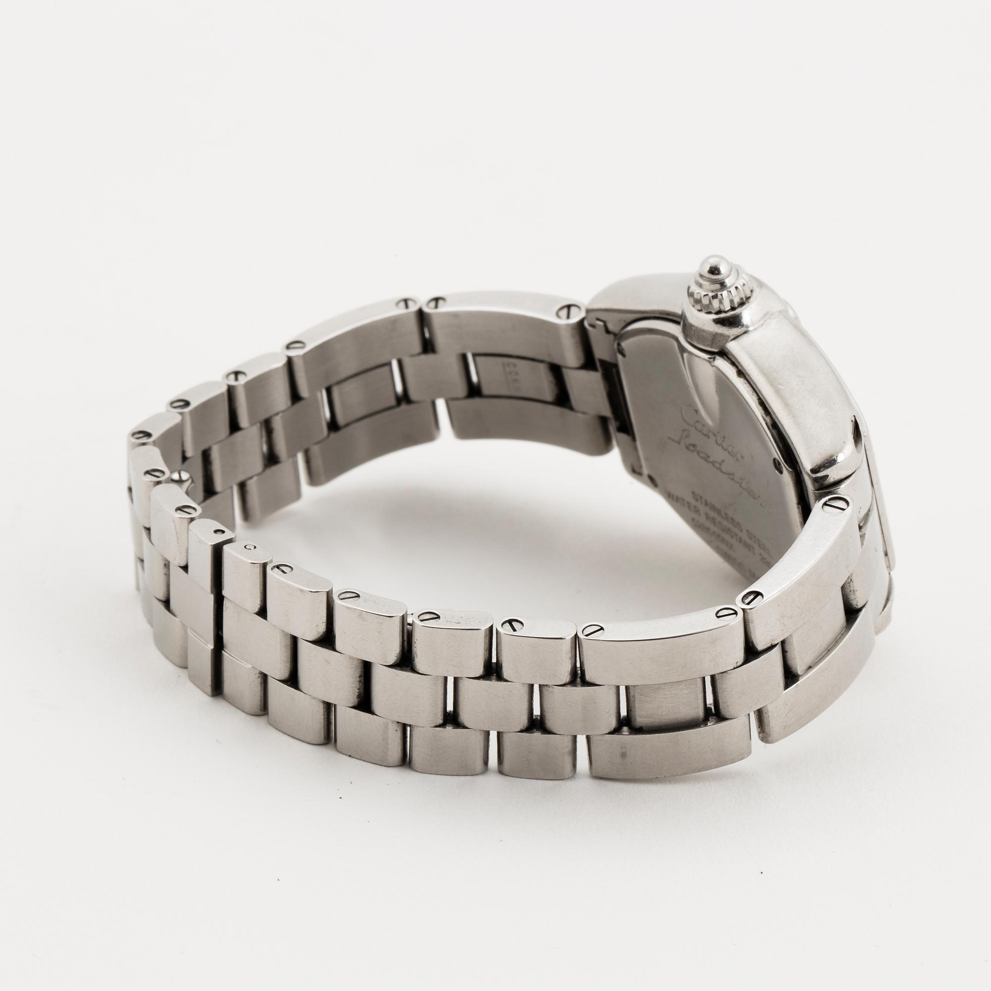 Cartier, Roadster, wristwatch, 31 x 29 (37) mm.