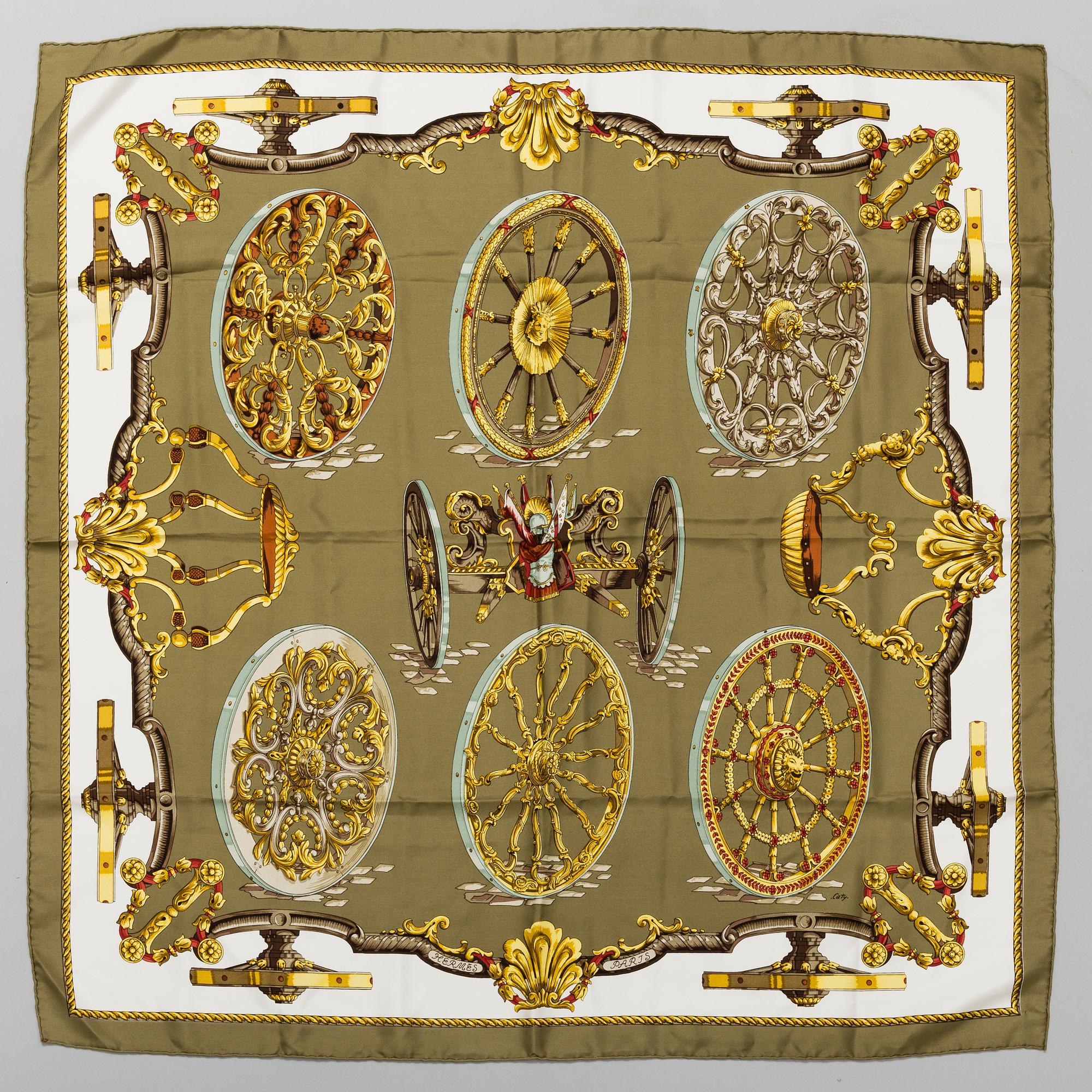 SCARF, "Roues de canon",  Hermès.