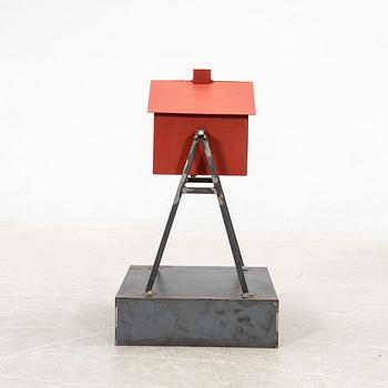 Peter Johansson, Skulptur, "Stuga", 2022.