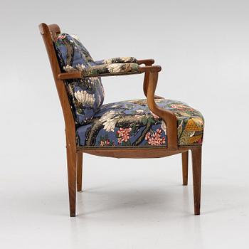 Josef Frank, a model 969 armchair, Firma Svenskt Tenn, Sweden.