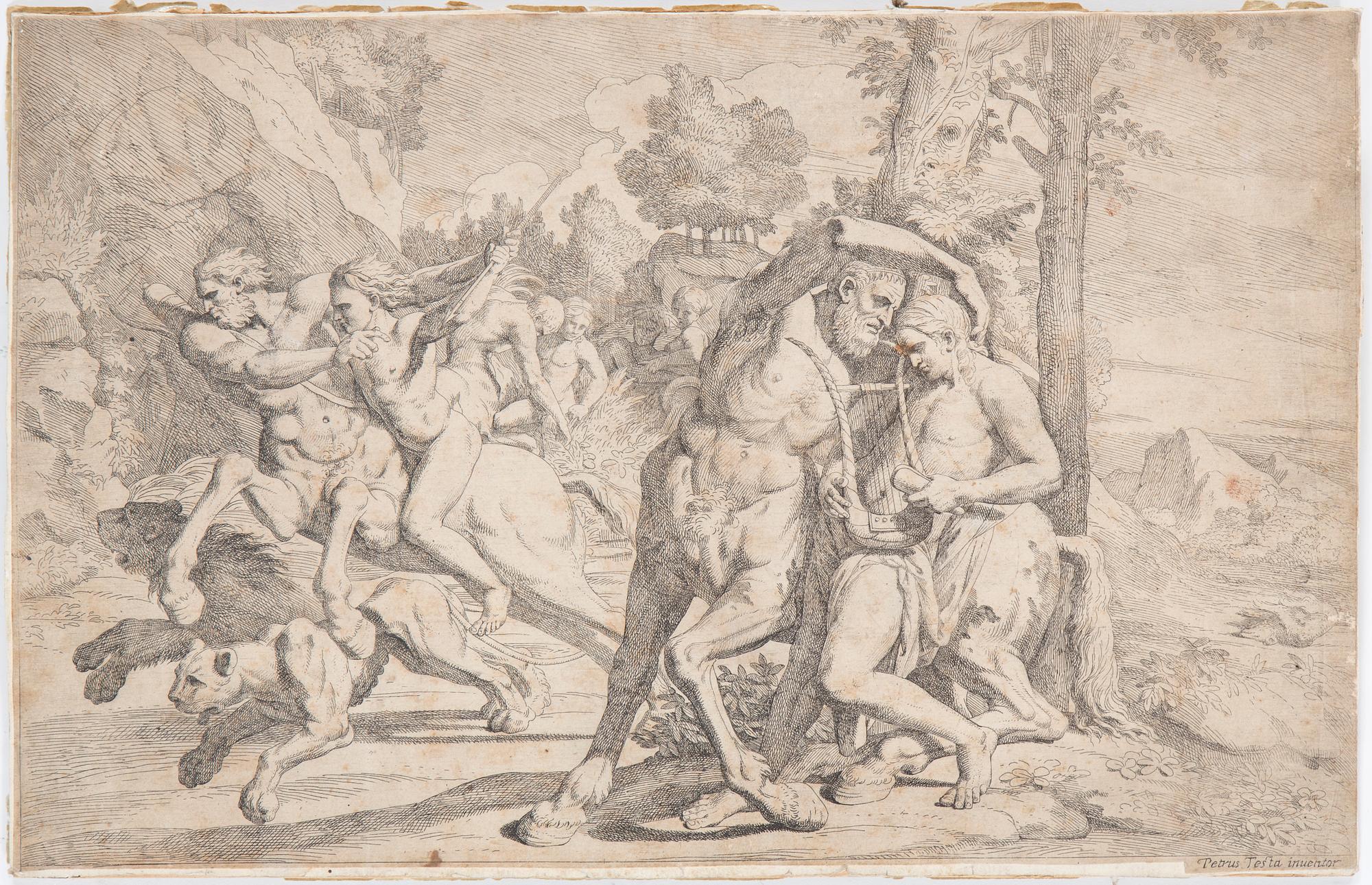 GRAVYRER 2 st SAMT 8 TECKNINGAR, sent 1700-tal till 1800-talets första hälft.