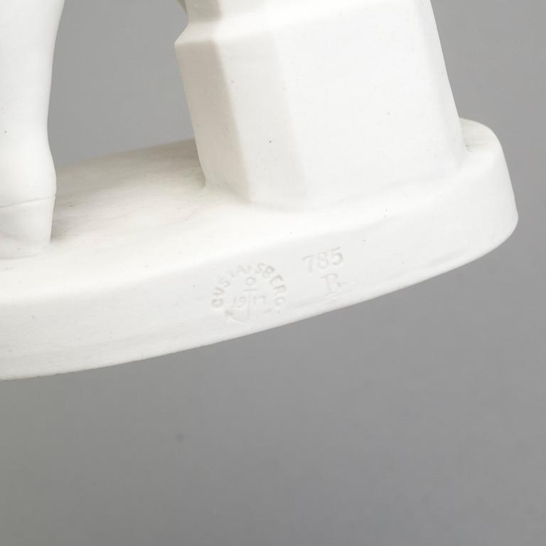 TWO PARIAN FIGURES, Gustafsberg 1911.