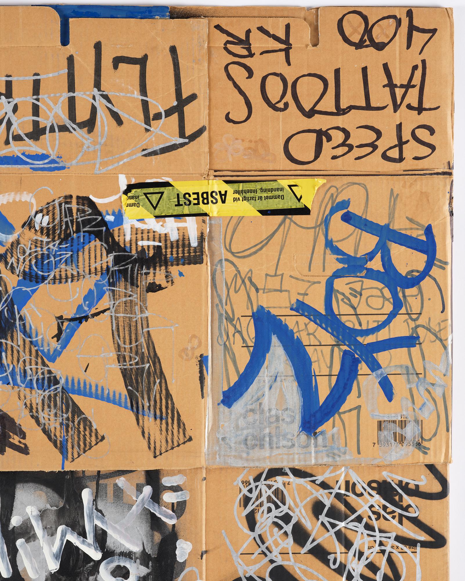 Linnéa Sjöberg, "Salong flyttkartong".