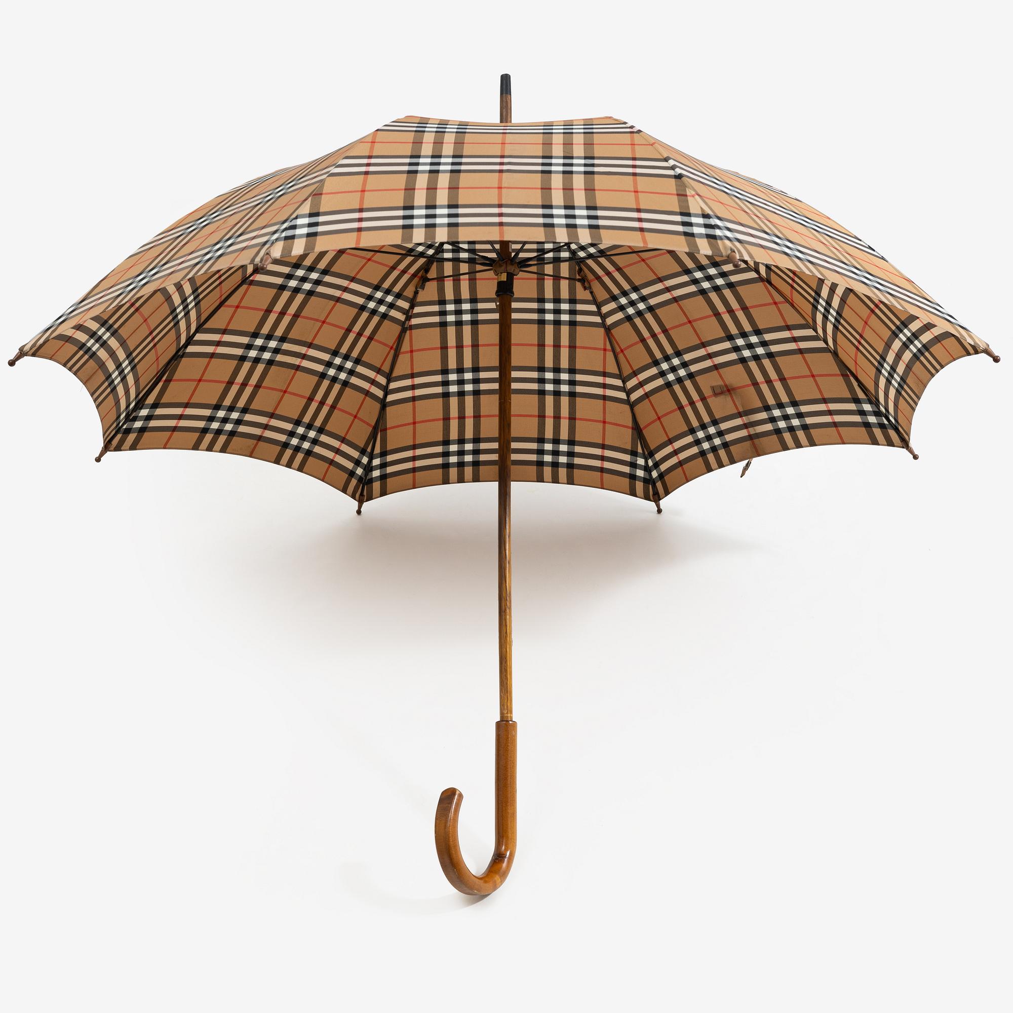 Burberry, umbrella, vintage.