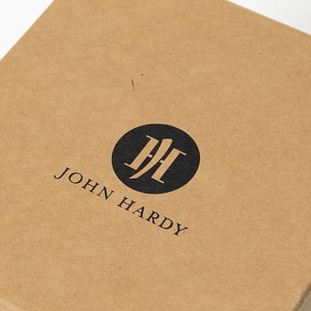 John Hardy,  a sterling silver beaker, with hardwood.