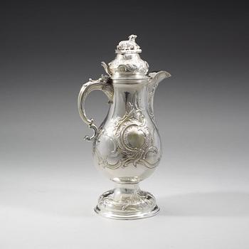 VINKANNA, av David Thomas Hell, Hamburg (verksam 1772-1008). Rokoko.