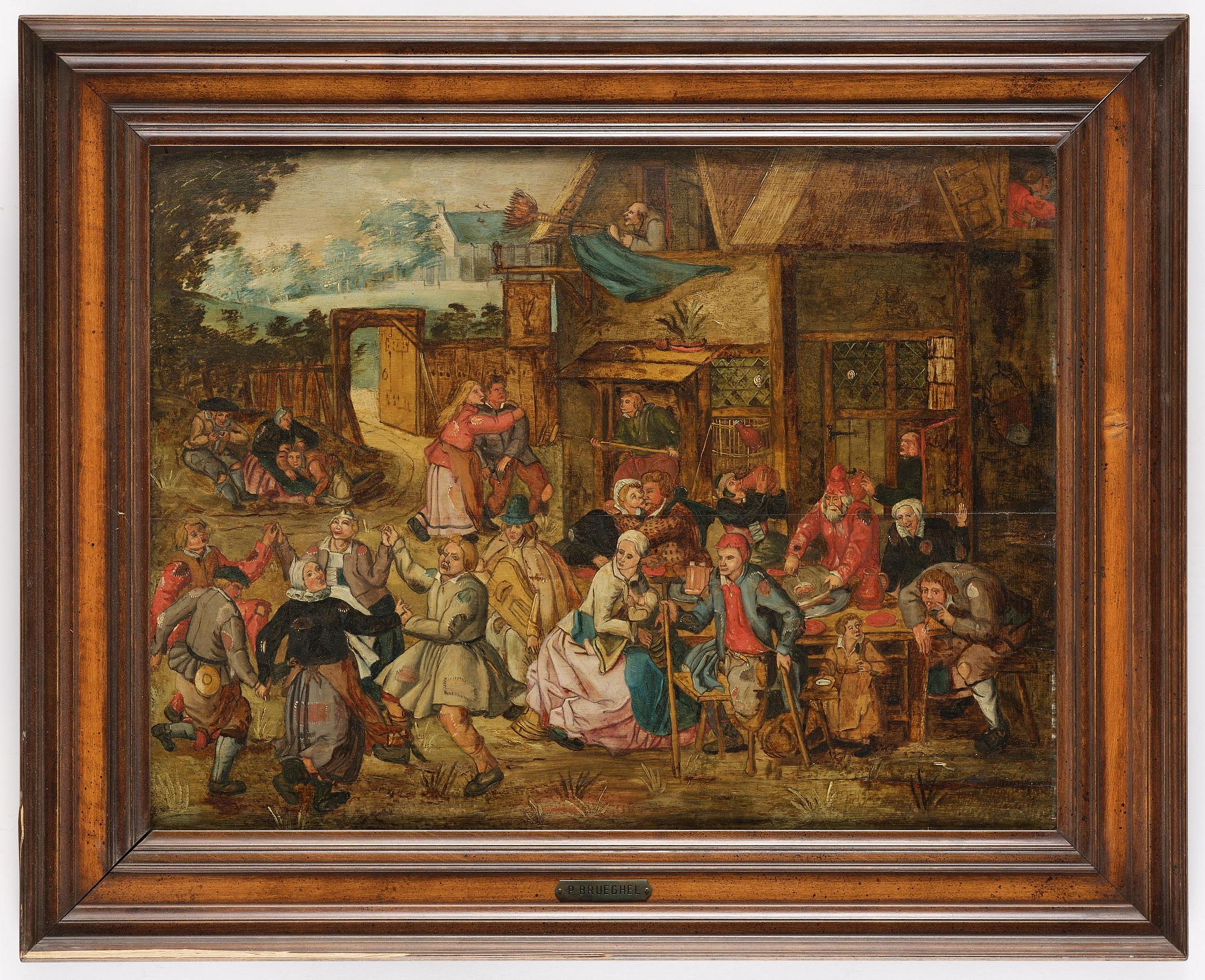 Pieter Brueghel dy, hans efterföljd, Bonddans.