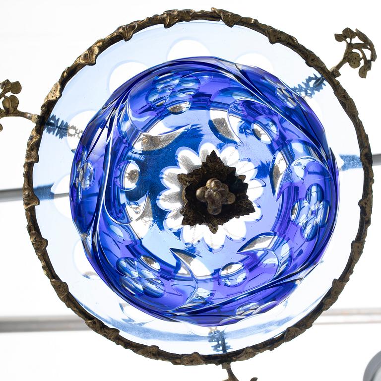 A late Empire ceiling lamp, mid-19th Century.
