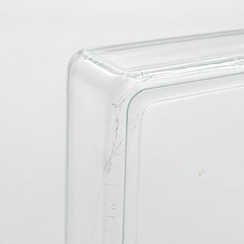 Aino Aalto, a serving platter, 'Maija'. Karhula Glassworks, Finland. Designed in 1936.