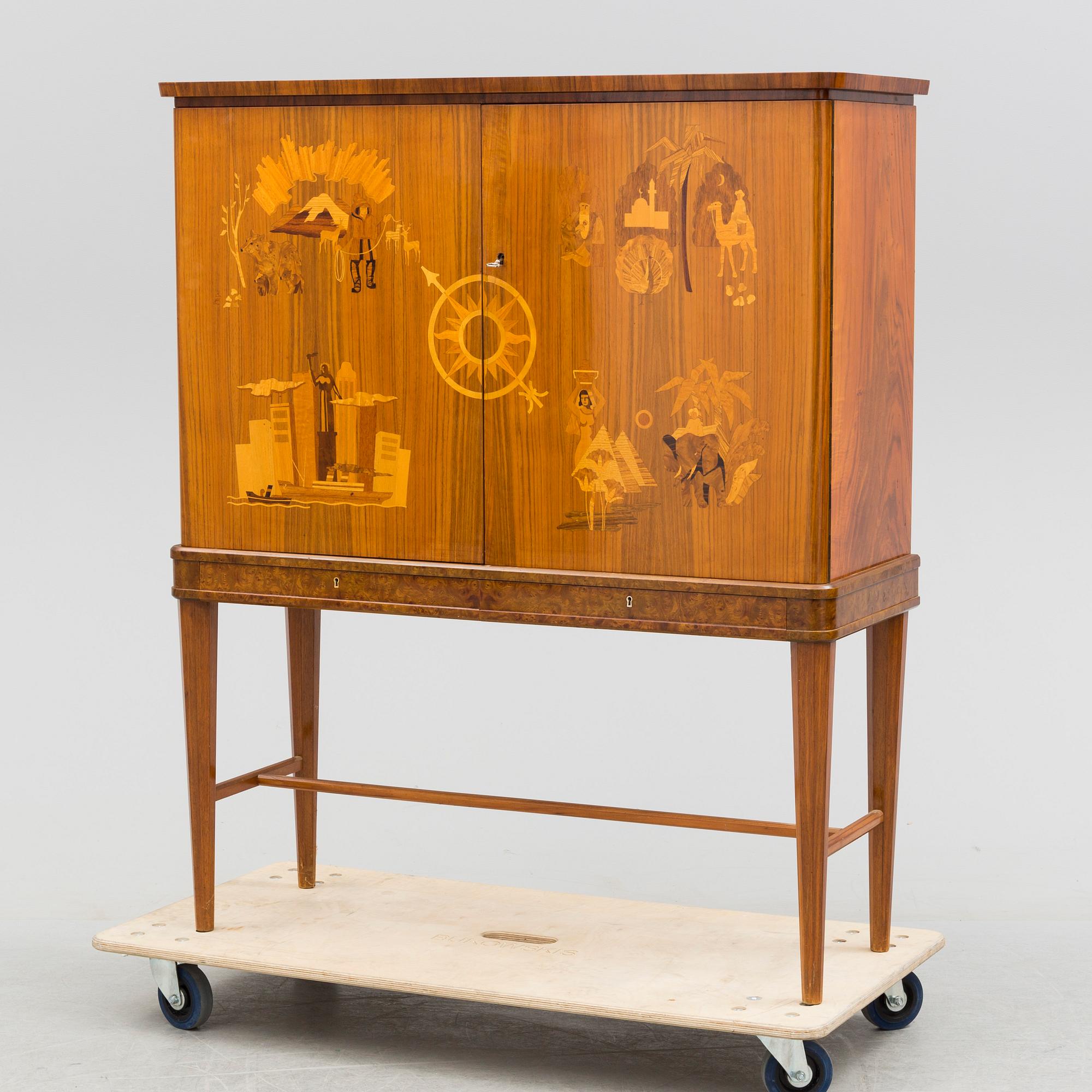 A 1946 covktail cabinet, Reimers Möbler, Mjölby.