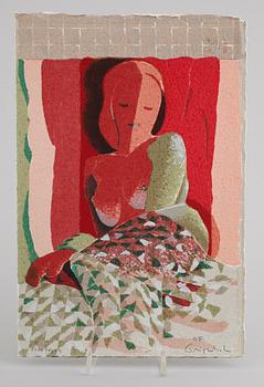 ULF GRIPENHOLM, färgitografi, signerad, provtryck.