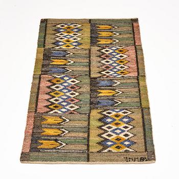 Märta Måås-Fjetterström, a "Crocus" textile, ca. 41 x 80 cm, signed AB MMF.