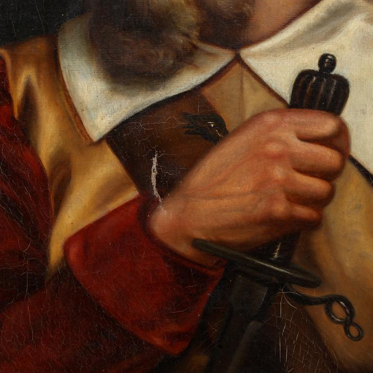 OKÄND KONSTNÄR, olja på duk, 1800-tal.