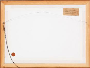 HUGH CARTER, tillskriven, akvarell på papp-pannå, signerad och daterad 1864.