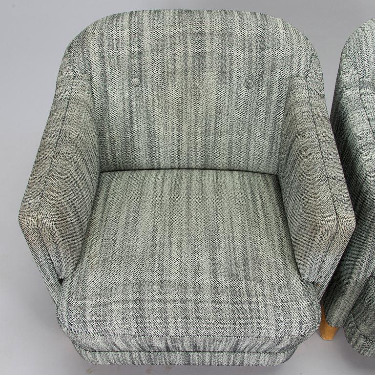 A pair of 1930's 'Continent' nr 217 armchairs for Asko.