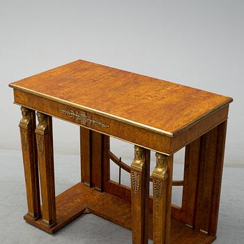An early 19th century console table.