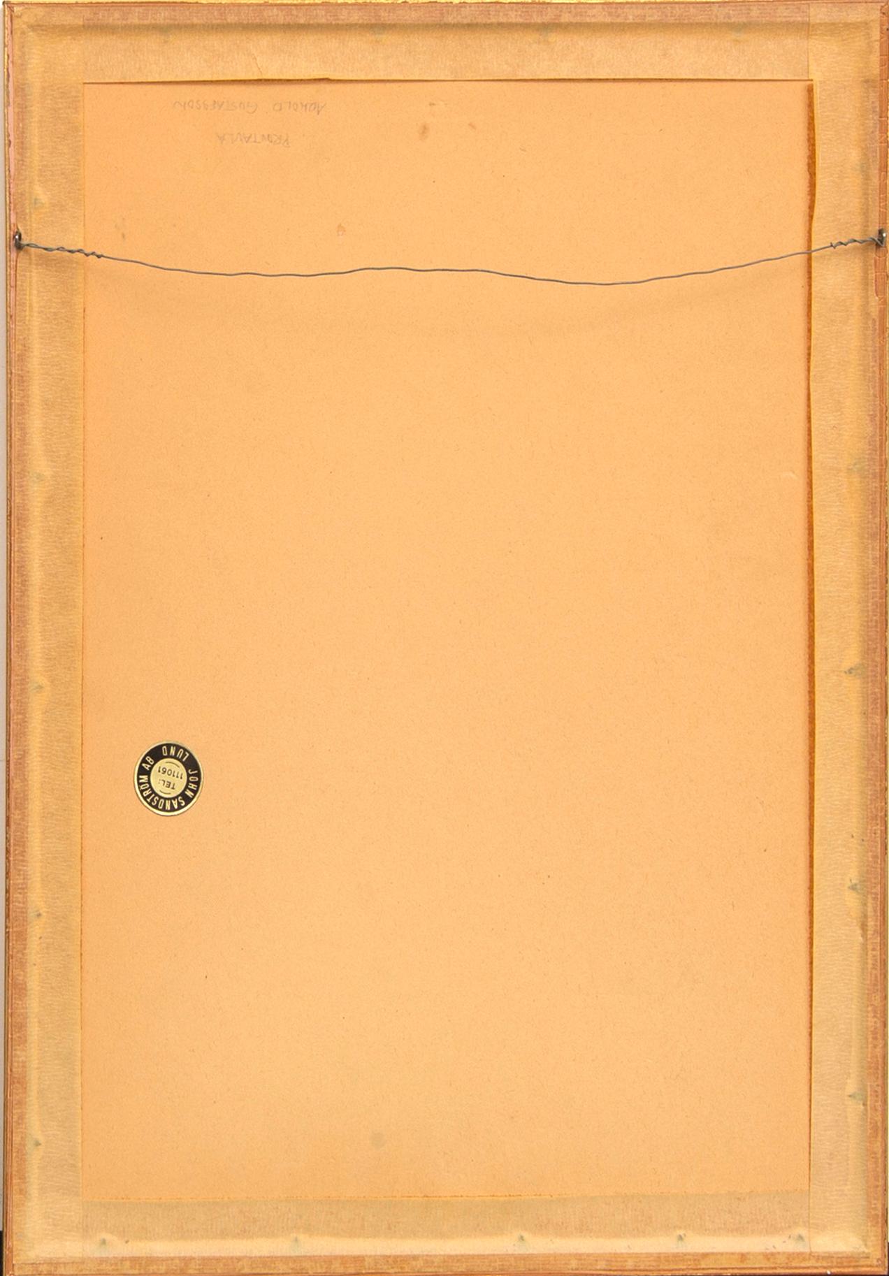 Salvador Dalí, woodcut in color signed and numbered Épreuve D'artiste.