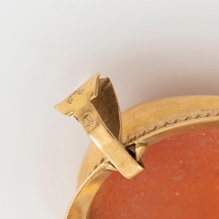 Hänge/brosch och hänge.