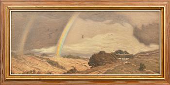 Axel Theodor Kulle, , olja på pannå, signerad, daterad -08.