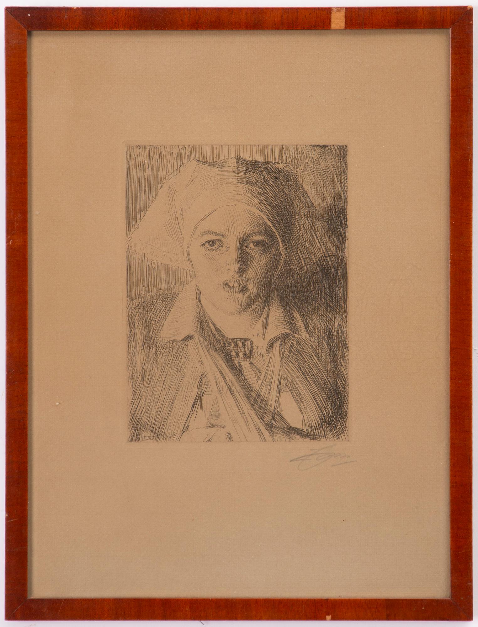 Anders Zorn, "Gulli II".