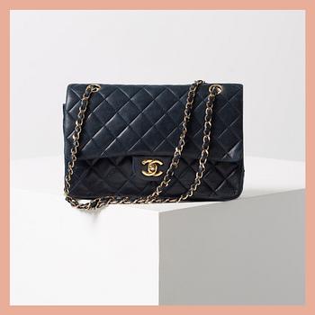 VÄSKA, "Double Flap bag", Chanel.
