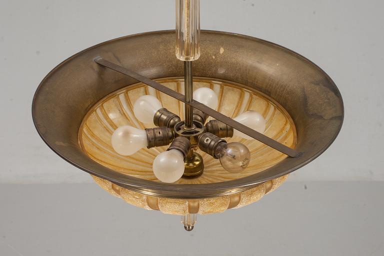 TAKLAMPA, Art deco, 1900-talets första hälft.