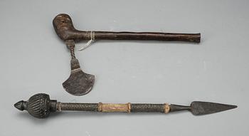 PARTI VAPEN, 4 st, Afrika, 1800/1900-tal.