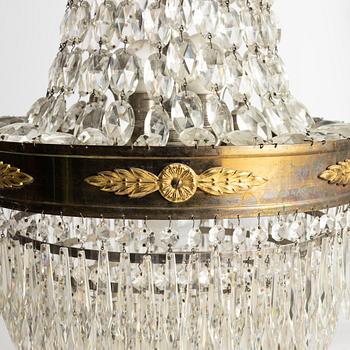 Ljuskrona, empirestil, 1900-tal.