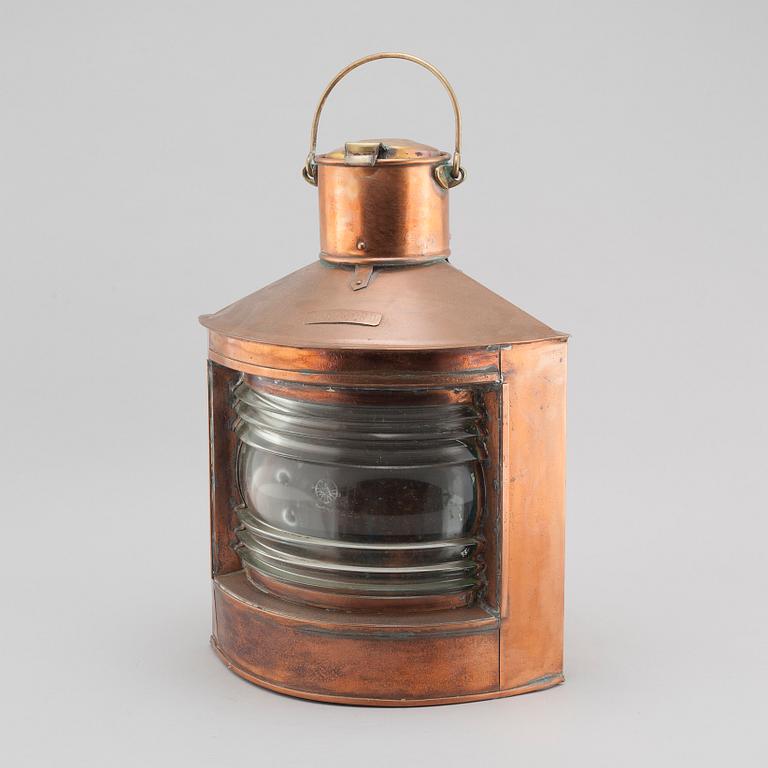 A ship lantern, first half of the 20th century.