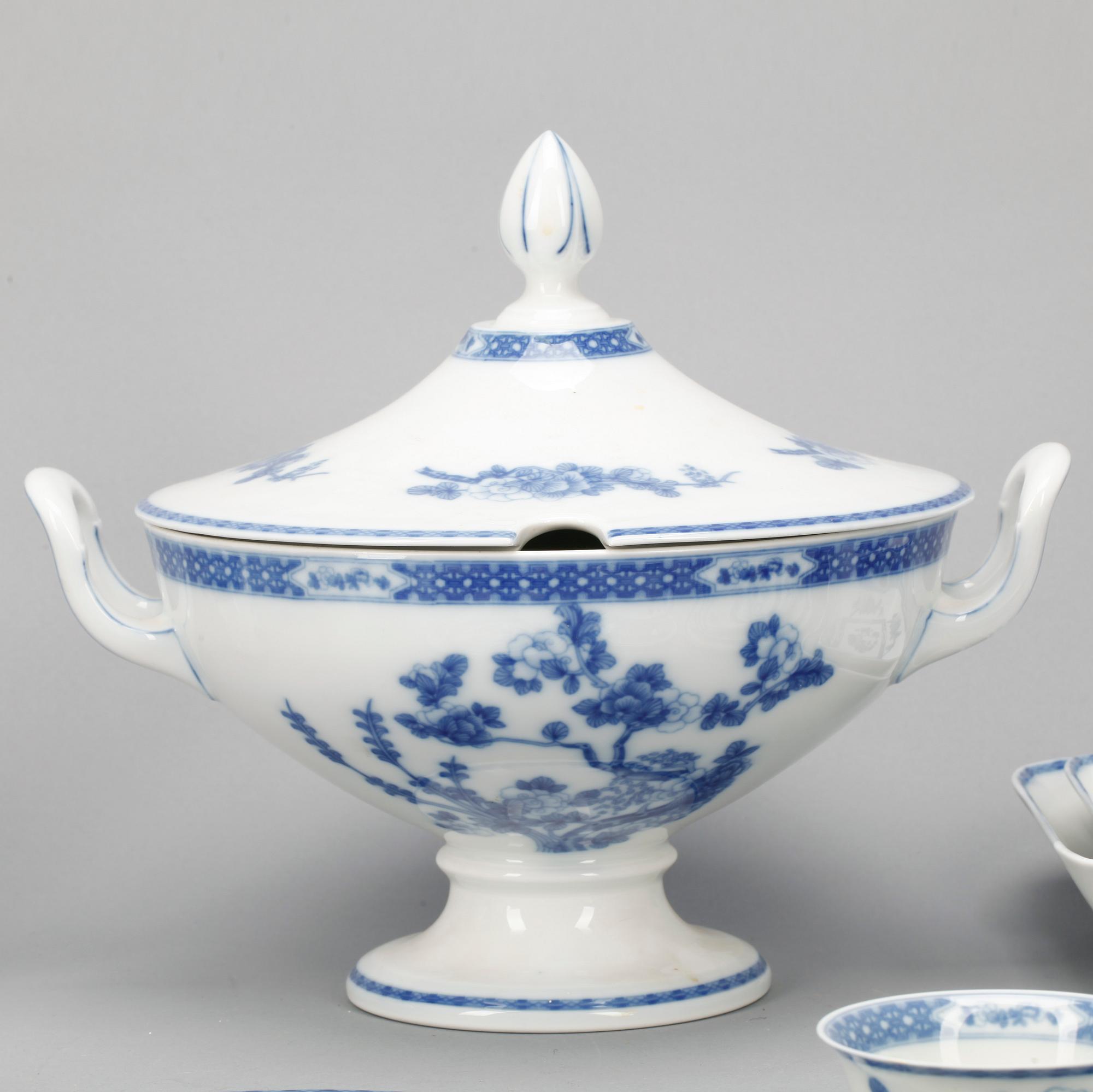 SERVISDELAR, ca 89 + 1 delar, porslin, Rosenthal, Tyskland, 1900-talets första hälft.
