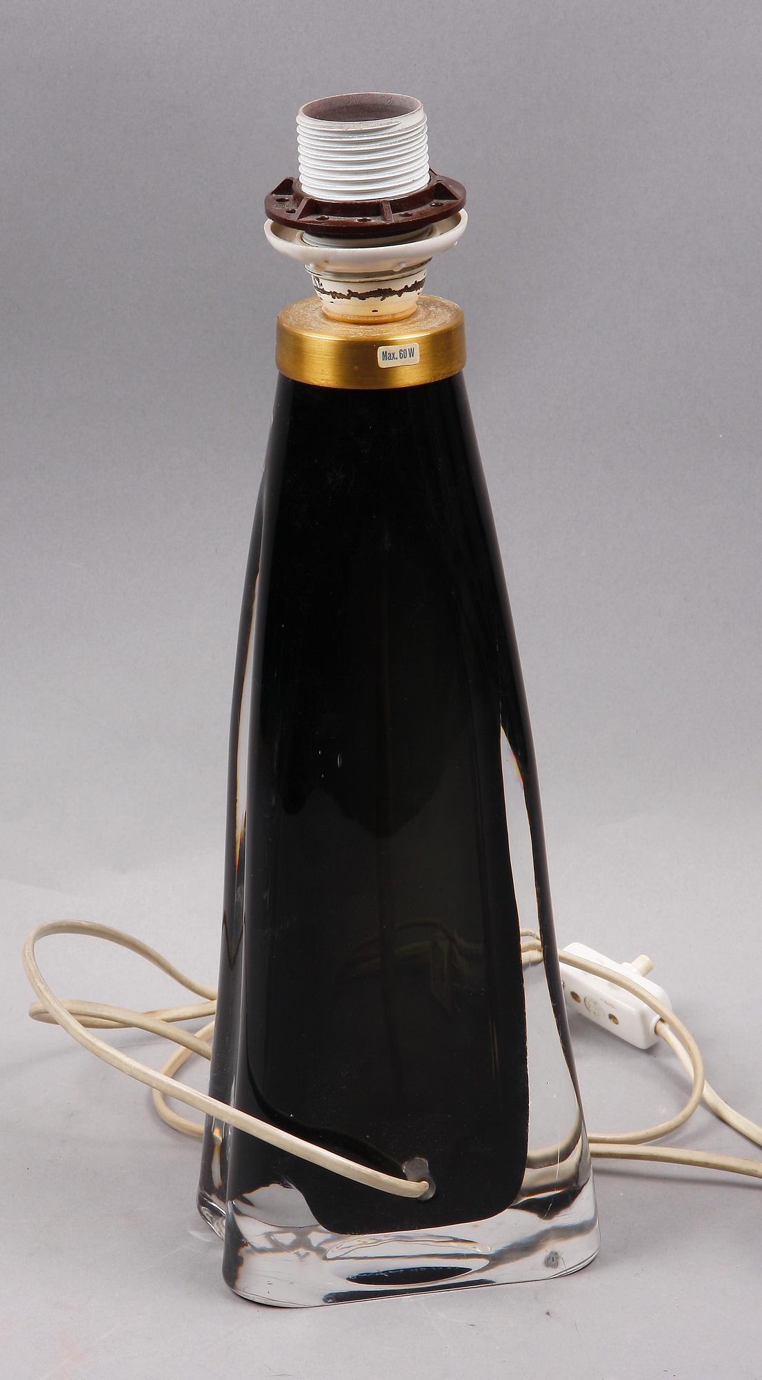 BORDSARMATUR, glas, Carl Fagerlund, Orrefors. Sign.
