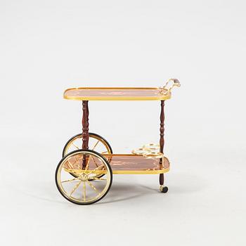 Serving trolley late 20th century.