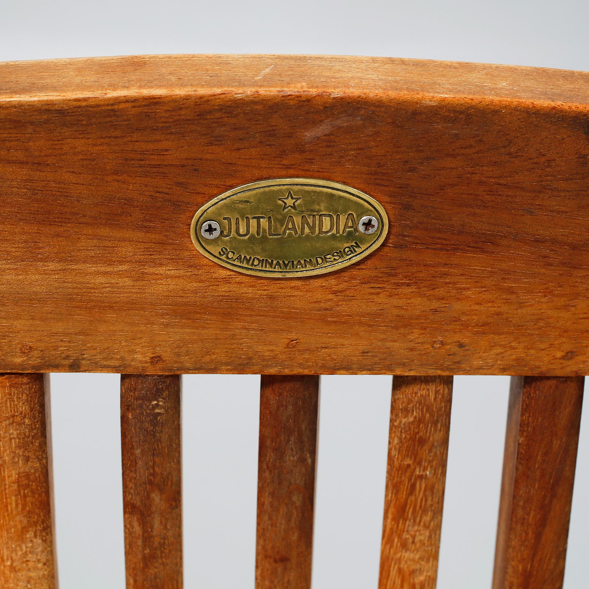 TRÄDGÅRDSSTOLAR, 6 st, Scandinavian Design Jutlandia, 1900-talets senare del.