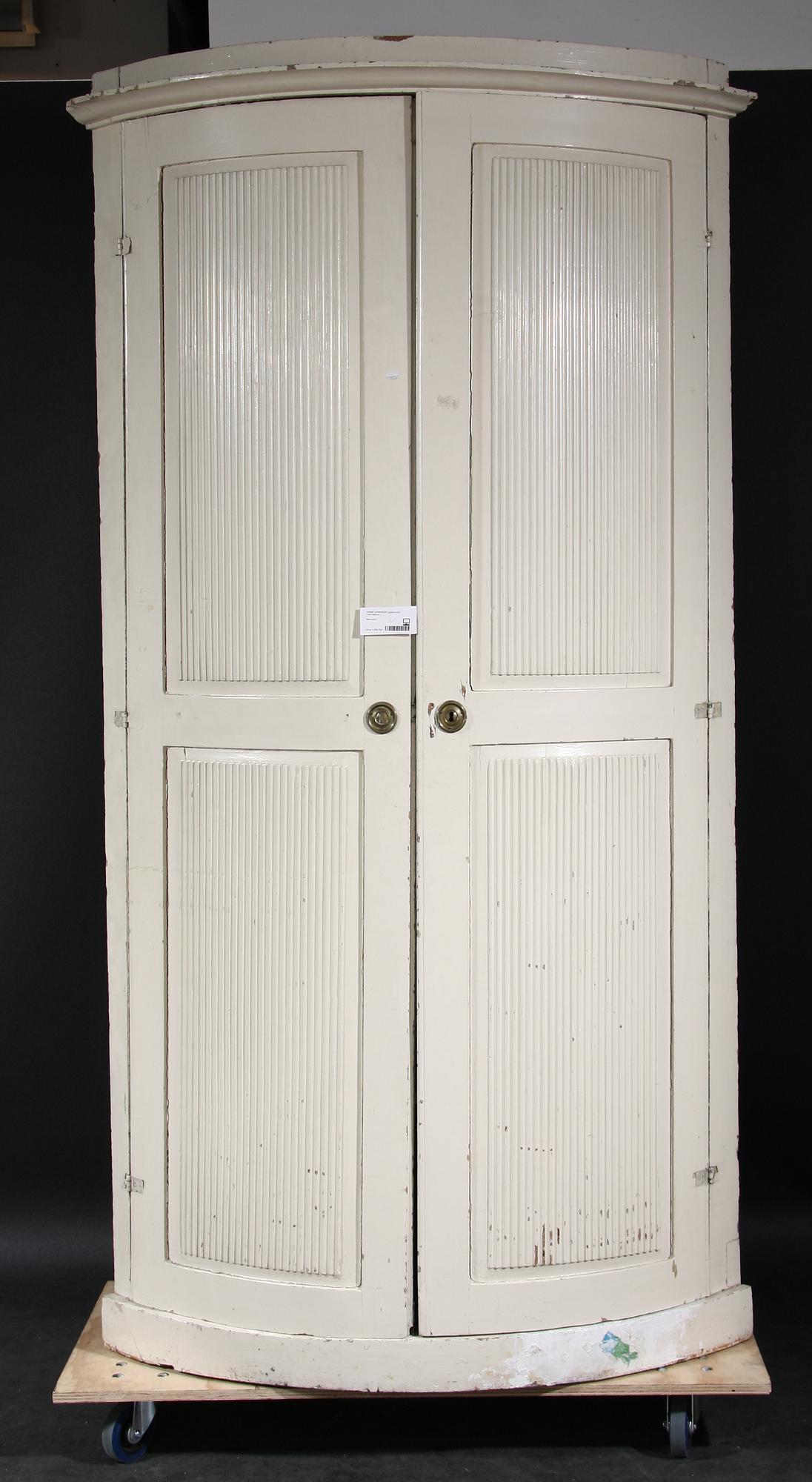 HÖRNSKÅP, gustavianskt provinsarbete, 1700/1800-tal.