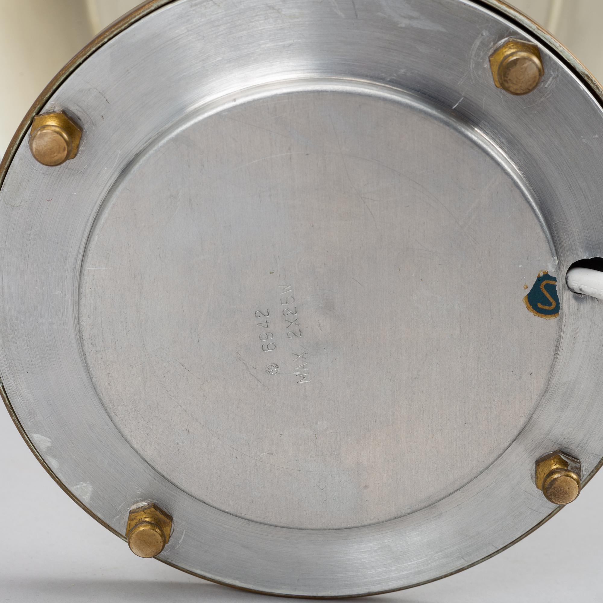 A table lamp, 1930-40s.