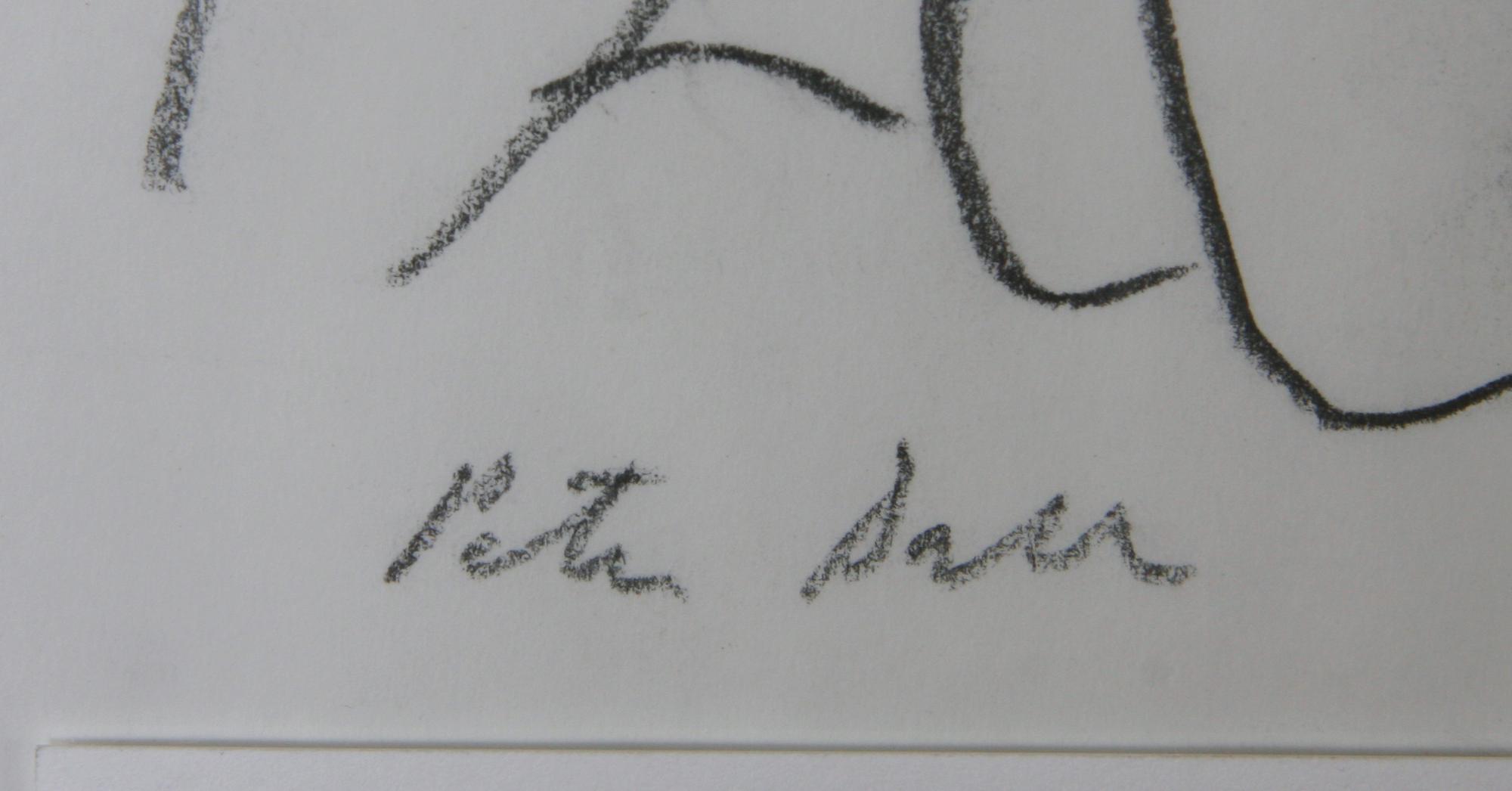 DAHL, PETER, blyertskiss, sign.