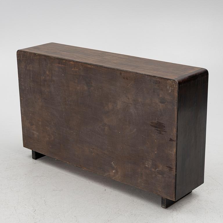 A bookcase, 1930s/1940s.