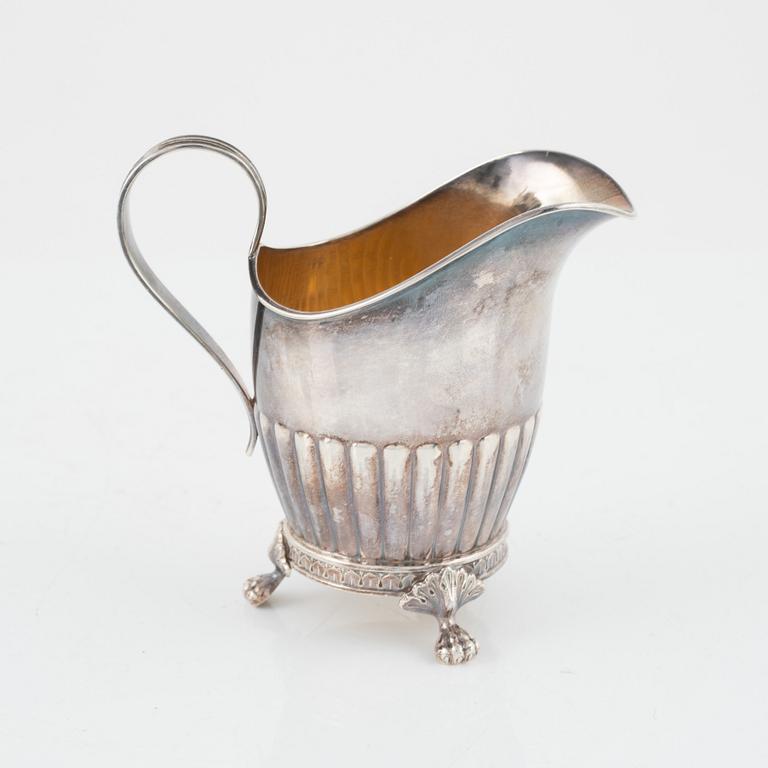 Kaffeservis, 3 delar, silver, gustaviansk stil, GAB, Stockholm, 1916.