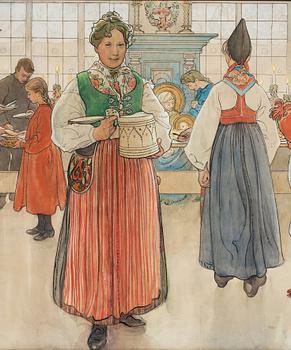 Carl Larsson, "Nu är det jul igen".