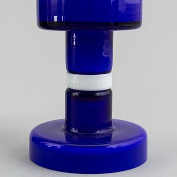 PO Ström, samling glas, 8 delar, Alsterfors Glasbruk, 1960/70-tal.