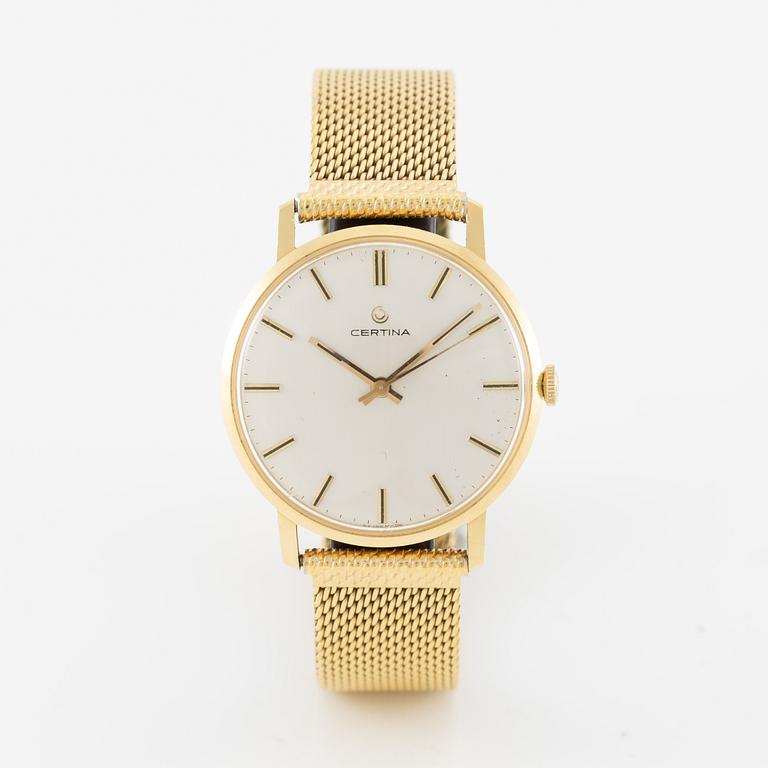 Certina, armbandsur, 34 mm.