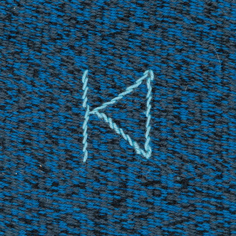 Kristiina Ihamuotila, konsttextil, signerad Kristiina Ihamuotila 1989. Ca 190 x 133 cm.