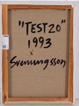 Jan Svenungsson, "Test 20".