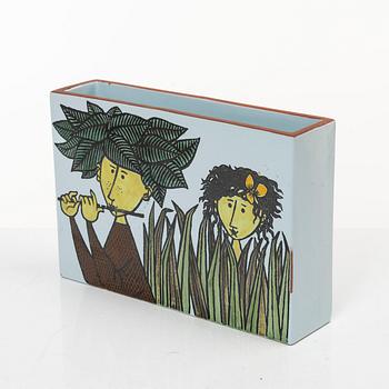 Stig Lindberg, a 'Karneval' vase, Gustavsberg Studio.