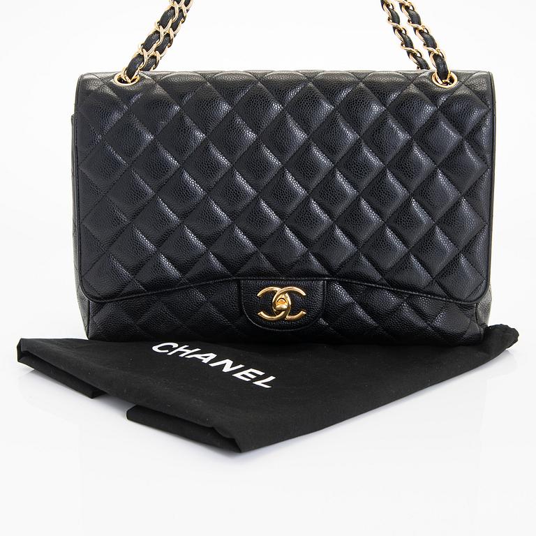Chanel, a 'Double Flap Bag Maxi' bag, 2010-2011.