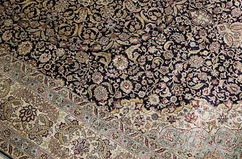 Rug, Oriental silk, 275 x 185 cm.