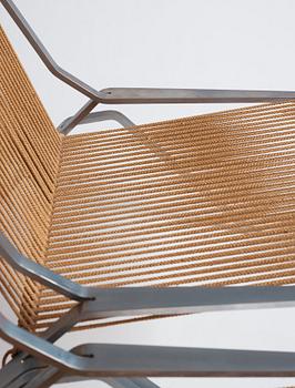 Poul Kjaerholm, a pair of 'PK 25' easy chairs, 'The Element Chair', edition E Kold Christensen, Denmark ca 1962.