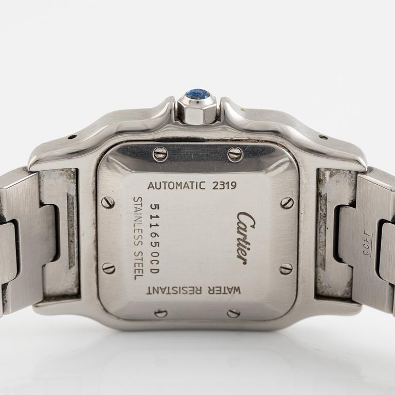 Cartier, Santos Galbée, wristwatch, 29 x 29 (41) mm.
