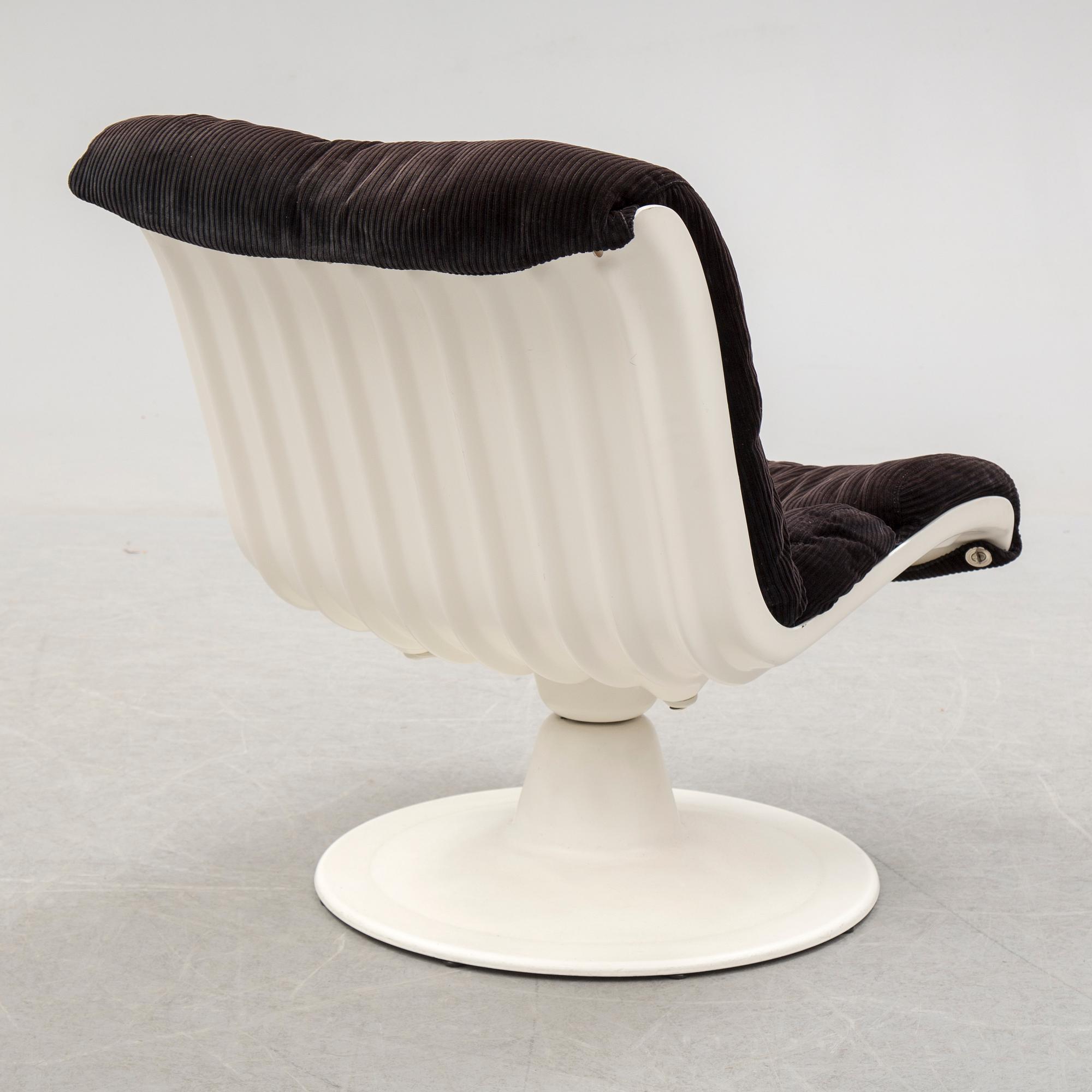 YRJÖ KUKKAPURO, ease chair, 'C-Saturnus', 1960s-.
