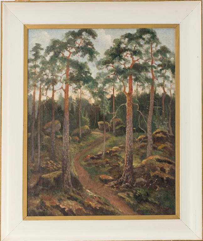 GÖSTA YDSTRÖM, olja på duk, signerad och daterad- 1922.